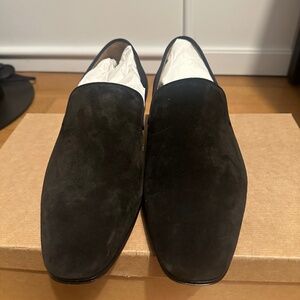 Christian Louboutin Men's Dandelion Velvet Loafers